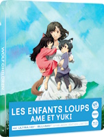 Les enfants loups, Ame et Yuki édition steelbook (blu-ray 4K)