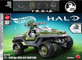 Mattel Brick Shop : UNSC M12 Warthog Mattel Brick Shop : UNSC M12 Warthog