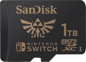 Carte mémoire microSDXC 1 To modèle officiel Nintendo Switch