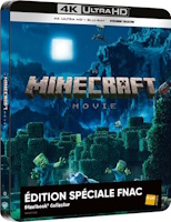 Minecraft, le film édition steelbook (blu-ray 4K)