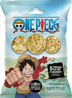 Mini médailles One Piece (modèle aléatoire)