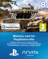 Carte Mémoire 8 Go PS Vita + Motorstorm RC