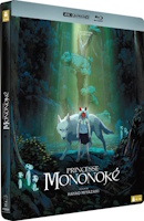 Princesse Mononok&eacute; &eacute;dition steelbook (blu-ray 4K)