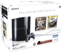 Console PlayStation 3 + GTA IV Platinum + GT5 Prologue Platinum