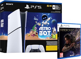 PS5 Slim digital pack "Astro Bot" + Forspoken offert