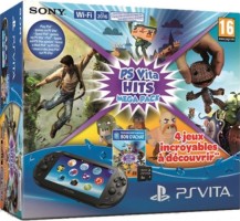 Pack PS Vita + Carte mémoire 8 Go + Uncharted : Golden Abyss + Little Big Planet + Tearaway + When Viking Attack
