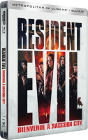 Resident Evil : Bienvenue à Raccoon City édition steelbook (blu-ray 4K)