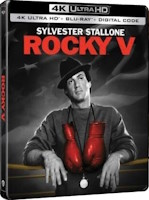 Rocky V édition steelbook (blu-ray 4K)