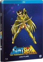 Saint Seiya : Les chevaliers du Zodiaque intégrale des 5 films édition steelbook (blu-ray)