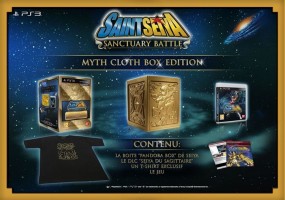 Saint Seiya : les Chevaliers du Zodiaque - la bataille du sanctuaire - édition Myth Cloth (PS3)