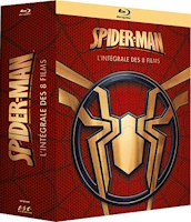 Spider-Man : intégrale 8 films (blu-ray)