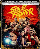 Street Fighter &eacute;dition steelbook (blu-ray 4K)