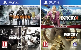 The Division + Rainbow Six Siege + Far Cry 4 + Far Cry Primal (PS4)