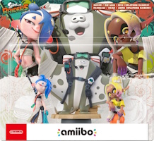 Triple pack amiibo Splatoon Raiders