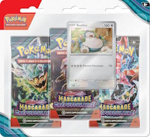 Triple pack boosters Pokémon EV06 "Mascarade crépusculaire"