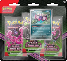 Triple pack boosters Pokémon EV6.5 "Fable nébuleuse"