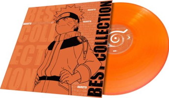 Vinyle Naruto Best Collection édition limitée orange