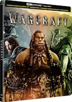 Warcraft : Le commencement &eacute;dition steelbook (blu-ray 4K)