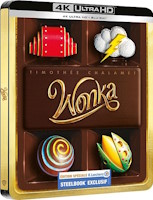 Wonka édition steelbook (blu-ray 4K)