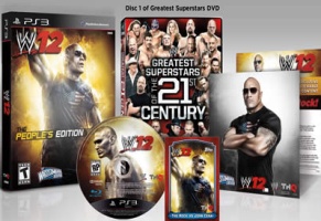 WWE '12 édition collector The Rock (PS3)