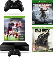 Xbox One 1 To pack "FIFA 16" + 2e manette + Halo 5 Guardians + Call of Duty: Advanced Warfare