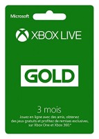 Abonnement Xbox Live Gold 3 mois (Xbox)