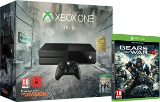 Xbox One 1 To pack "The Division" + Gears of War 4
